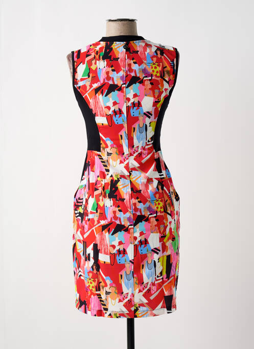 Robe courte rouge MALOKA pour femme