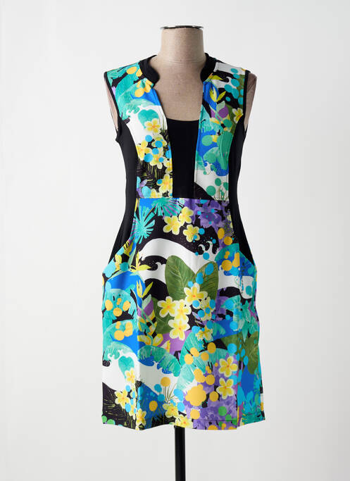 Robe courte vert MALOKA pour femme