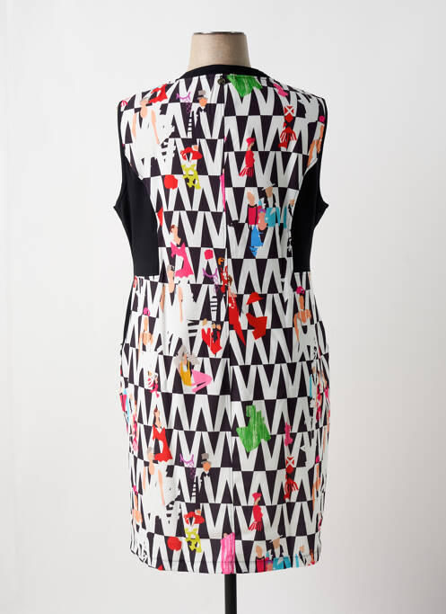 Robe mi-longue noir MALOKA femme