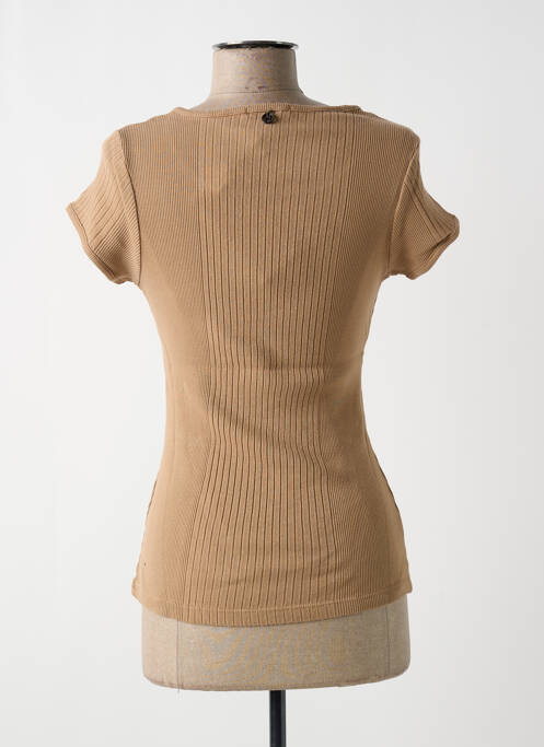 T-shirt marron MALOKA pour femme