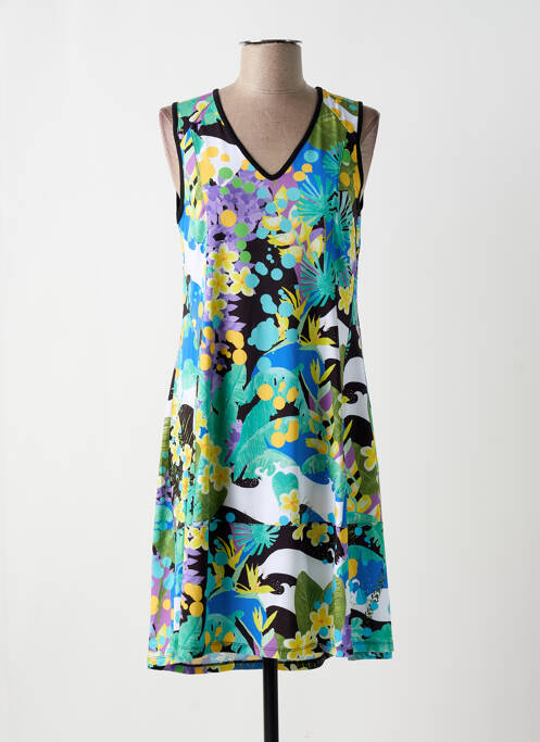 Robe courte violet MALOKA pour femme