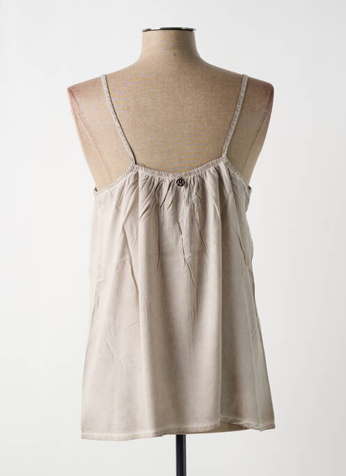 Top taupe MALOKA pour femme