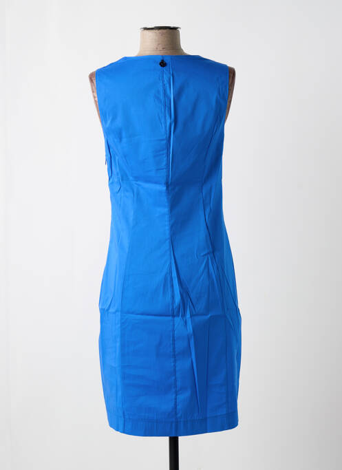 Robe mi-longue bleu MALOKA pour femme