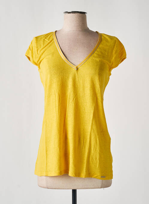 T-shirt jaune MALOKA pour femme