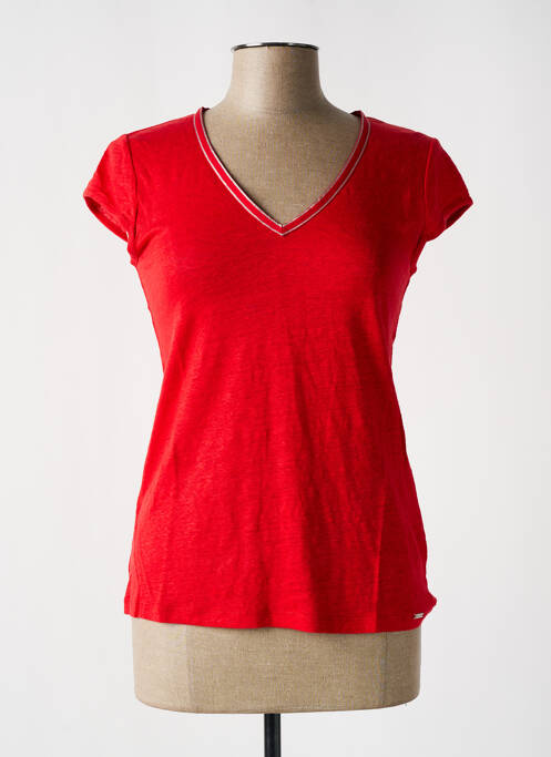 T-shirt rouge MALOKA pour femme