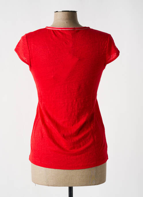 T-shirt rouge MALOKA pour femme