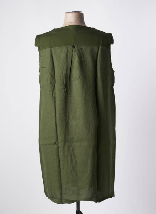 Robe courte kaki MALOKA pour femme