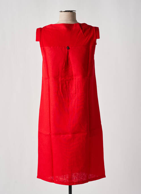 Robe courte rouge MALOKA pour femme