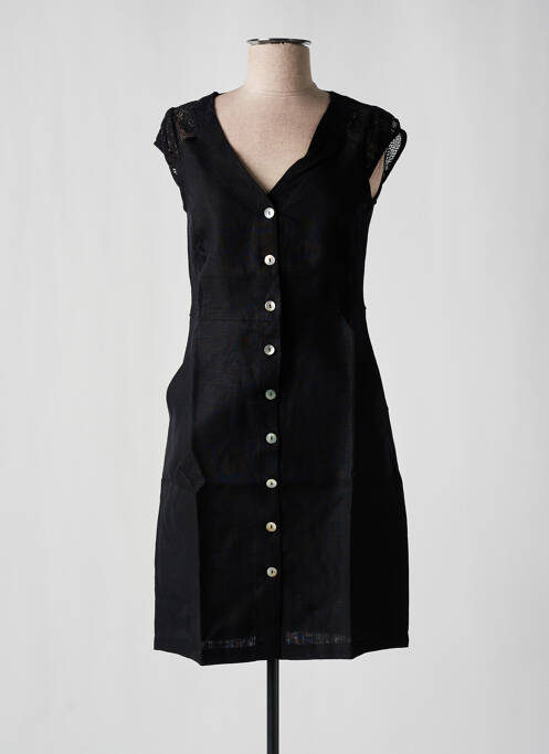 Robe courte noir MALOKA pour femme