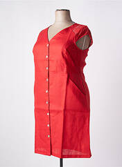 Robe courte rouge MALOKA pour femme seconde vue