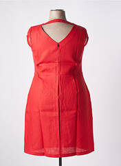Robe courte rouge MALOKA pour femme seconde vue