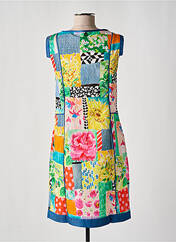 Robe courte bleu MALOKA pour femme seconde vue