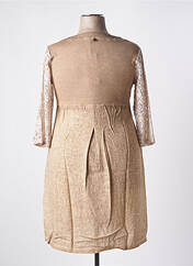 Robe courte marron MALOKA pour femme seconde vue