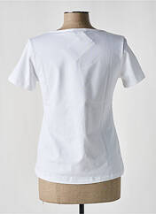 T-shirt blanc PAUL BRIAL pour femme seconde vue