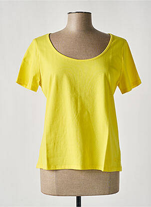 T-shirt jaune PAUL BRIAL pour femme