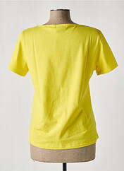 T-shirt jaune PAUL BRIAL pour femme seconde vue