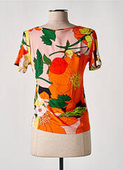 T-shirt orange PAUL BRIAL pour femme seconde vue