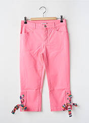 Pantacourt rose PAUL BRIAL pour femme seconde vue