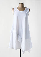 Robe courte blanc MALOKA pour femme seconde vue