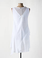 Robe courte blanc MALOKA pour femme seconde vue