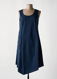 Robe mi-longue bleu MALOKA femme