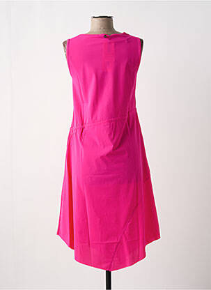 Robe mi-longue rose MALOKA femme