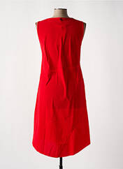 Robe mi-longue rouge MALOKA pour femme seconde vue