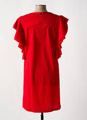 Robe courte rouge MALOKA pour femme seconde vue