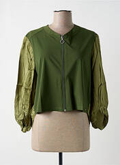 Veste casual kaki MALOKA pour femme seconde vue