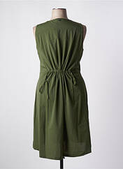 Robe courte kaki MALOKA pour femme seconde vue