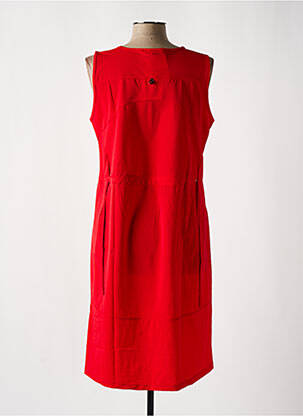 Robe mi-longue rouge MALOKA femme
