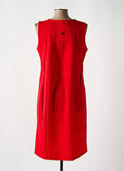 Robe mi-longue rouge MALOKA pour femme seconde vue