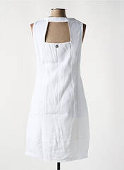 Robe mi-longue blanc MALOKA pour femme seconde vue