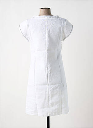 Robe mi-longue blanc MALOKA femme
