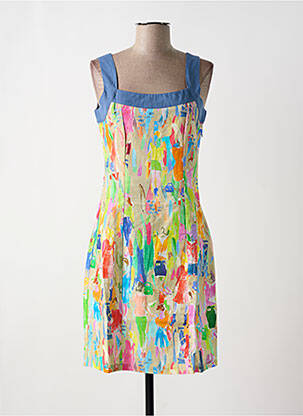Robe courte bleu PAUL BRIAL femme