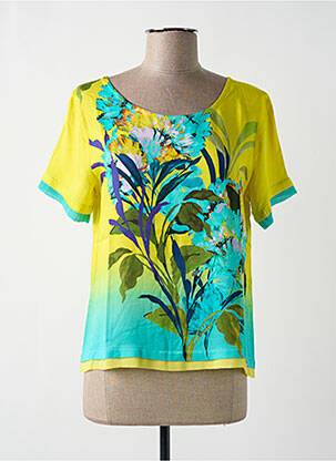 T-shirt jaune PAUL BRIAL femme