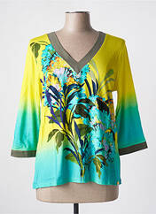 Blouse jaune PAUL BRIAL pour femme seconde vue