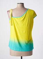 T-shirt jaune PAUL BRIAL pour femme seconde vue