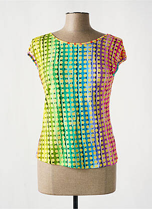 T-shirt jaune PAUL BRIAL femme