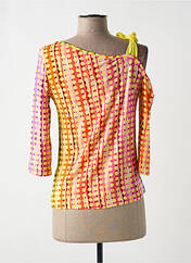 T-shirt jaune PAUL BRIAL pour femme seconde vue