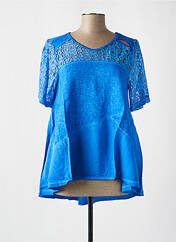 T-shirt bleu MALOKA pour femme seconde vue