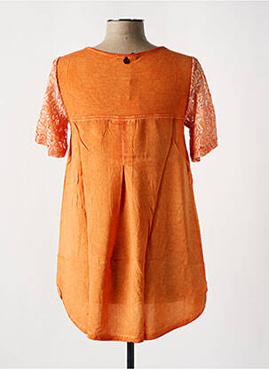 T-shirt orange MALOKA femme
