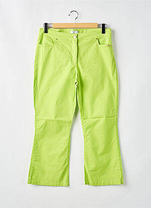 Pantalon droit vert PAUL BRIAL femme
