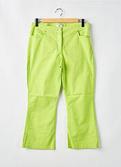 Pantalon droit vert PAUL BRIAL pour femme seconde vue