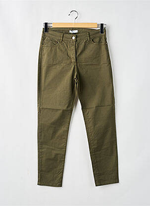 Pantalon slim kaki PAUL BRIAL femme