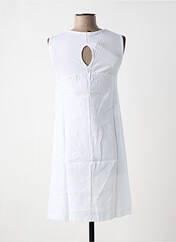 Robe courte blanc MALOKA pour femme seconde vue