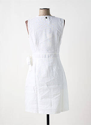 Robe courte blanc MALOKA femme
