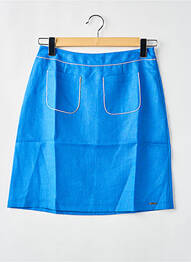 Jupe courte bleu MALOKA femme