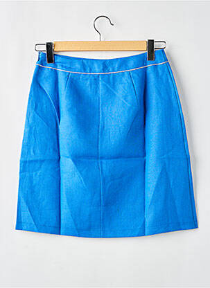 Jupe courte bleu MALOKA femme