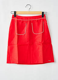 Jupe courte rouge MALOKA femme